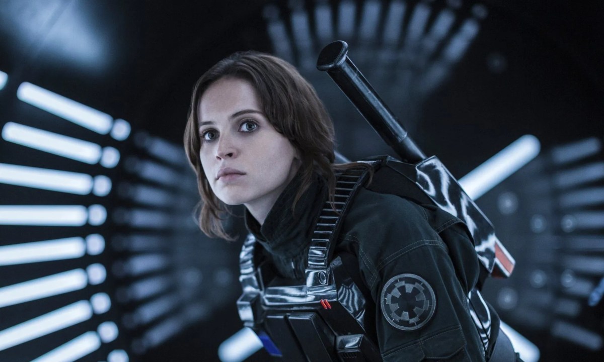 Jyn Erso in Rogue One: A Star Wars Story.